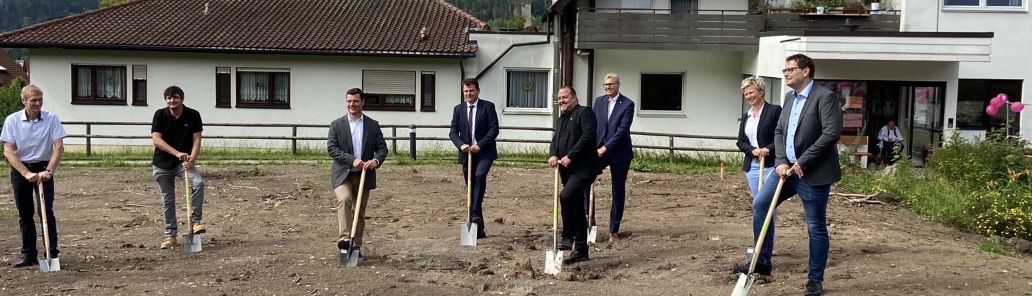 Spatenstich: 20 Mio. Euro Investitionen in die Zukunft der Pflege in Oberrot